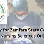 Zamfara College of Nursing Sciences community midwifery admission form