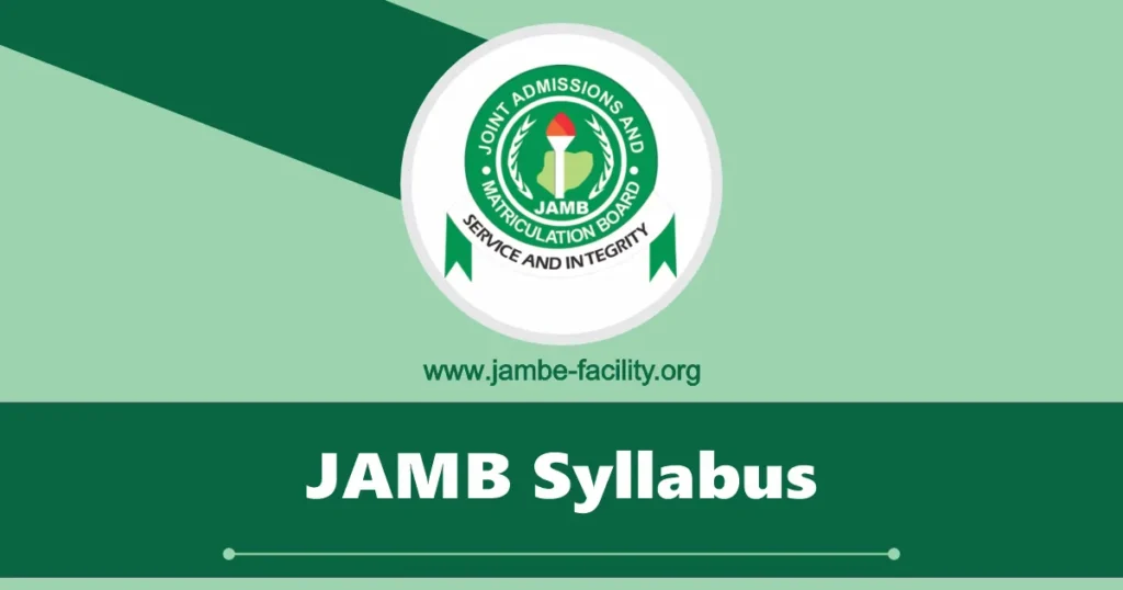 JAMB Syllabus