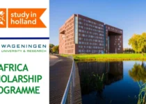 Wageningen University Africa Scholarship